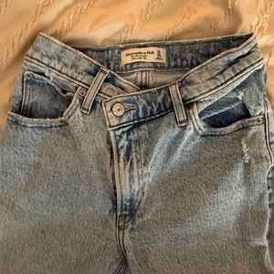 Abercrombie & Fitch Light Wash Denim Pants